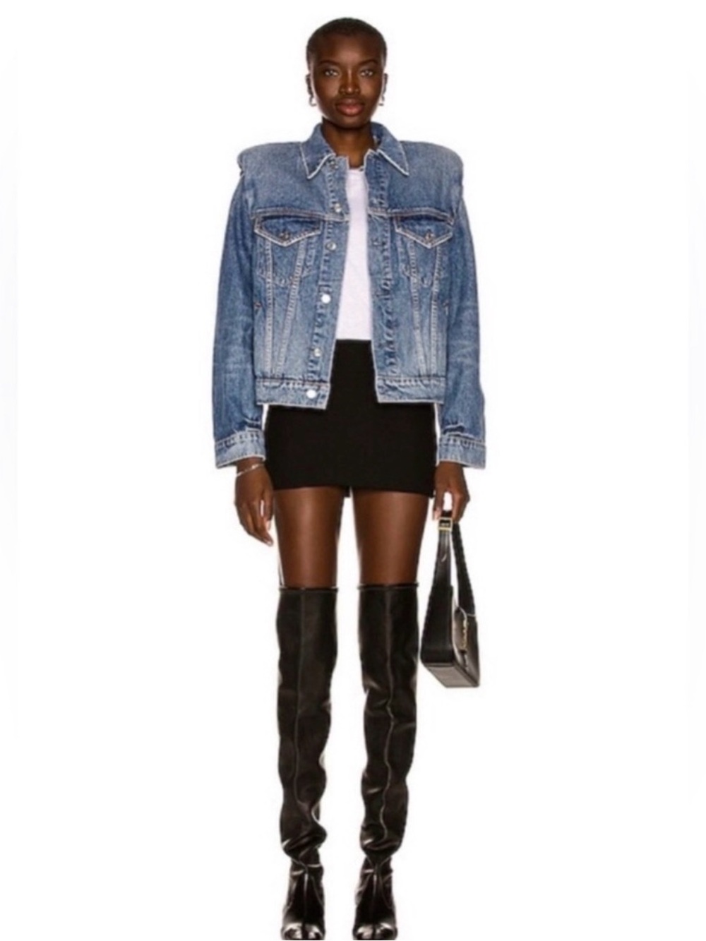 GRLFRND/REVOLVE-
Women's Padded Frankie Jean Jacket in Madison Avenue.